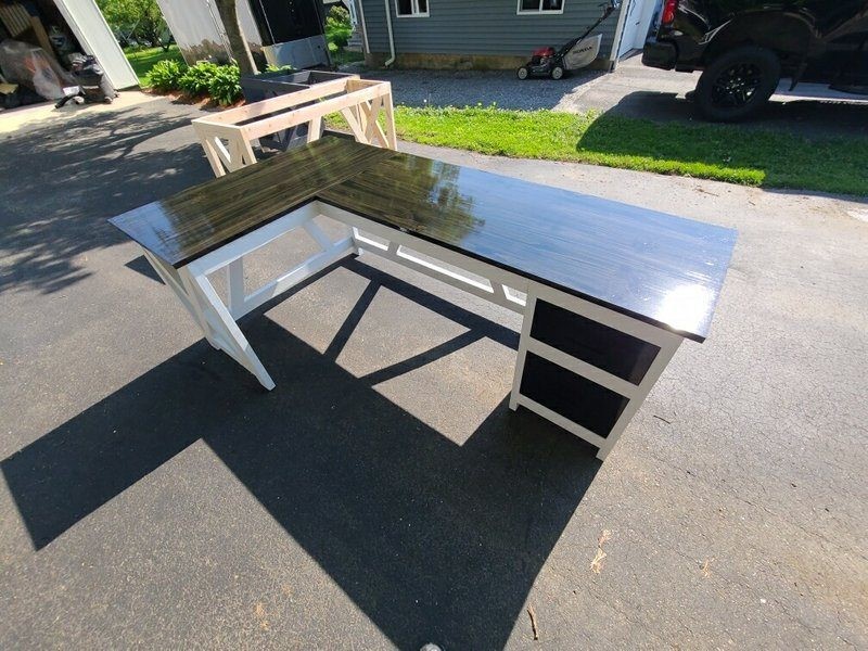 L shaped desk | Winnisquam Desk