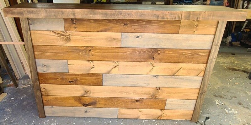 Bar with Custom Stain