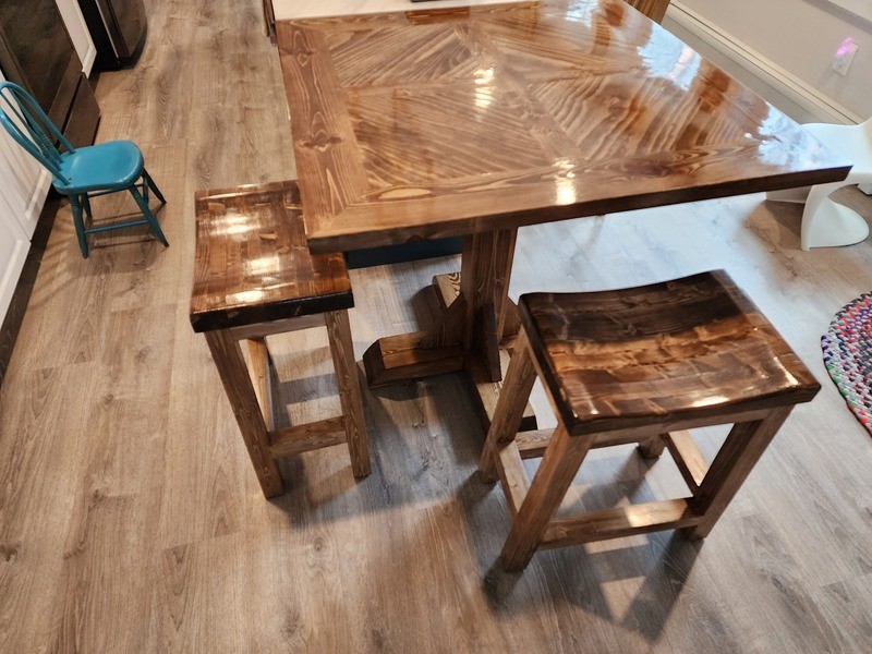 Not Just Another Kitchen Barstool | Pedestal Table