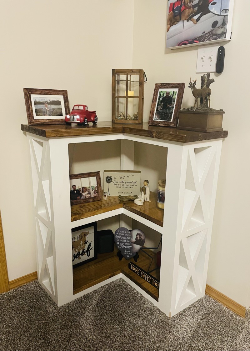 Gunstock Console table