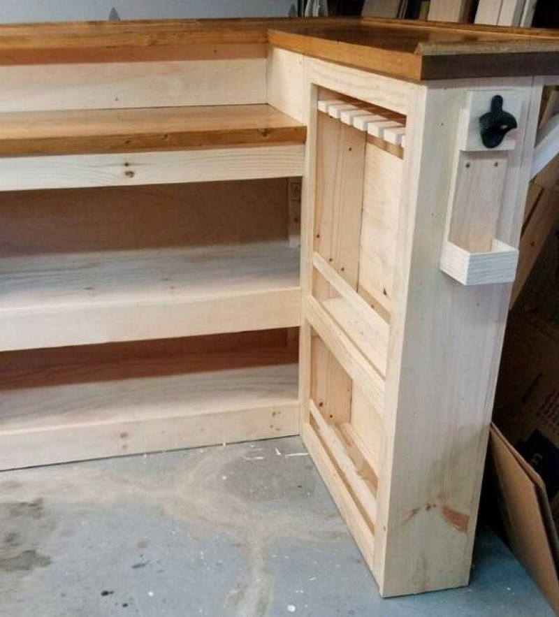 high bar with many addition