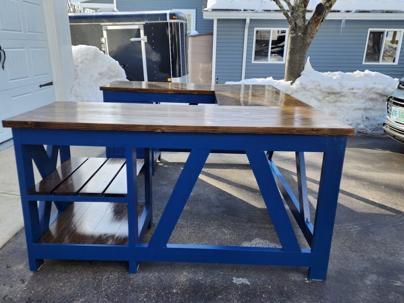 winnipesaukeedesk - Fathers Hands Woodworks