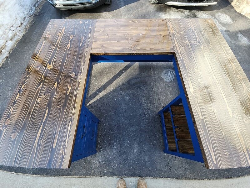 winnipesaukeedeskwoodgrain - Fathers Hands Woodworks